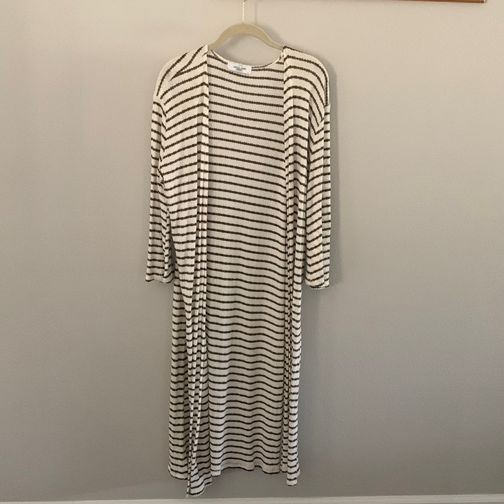 Carly Jean striped cardigan